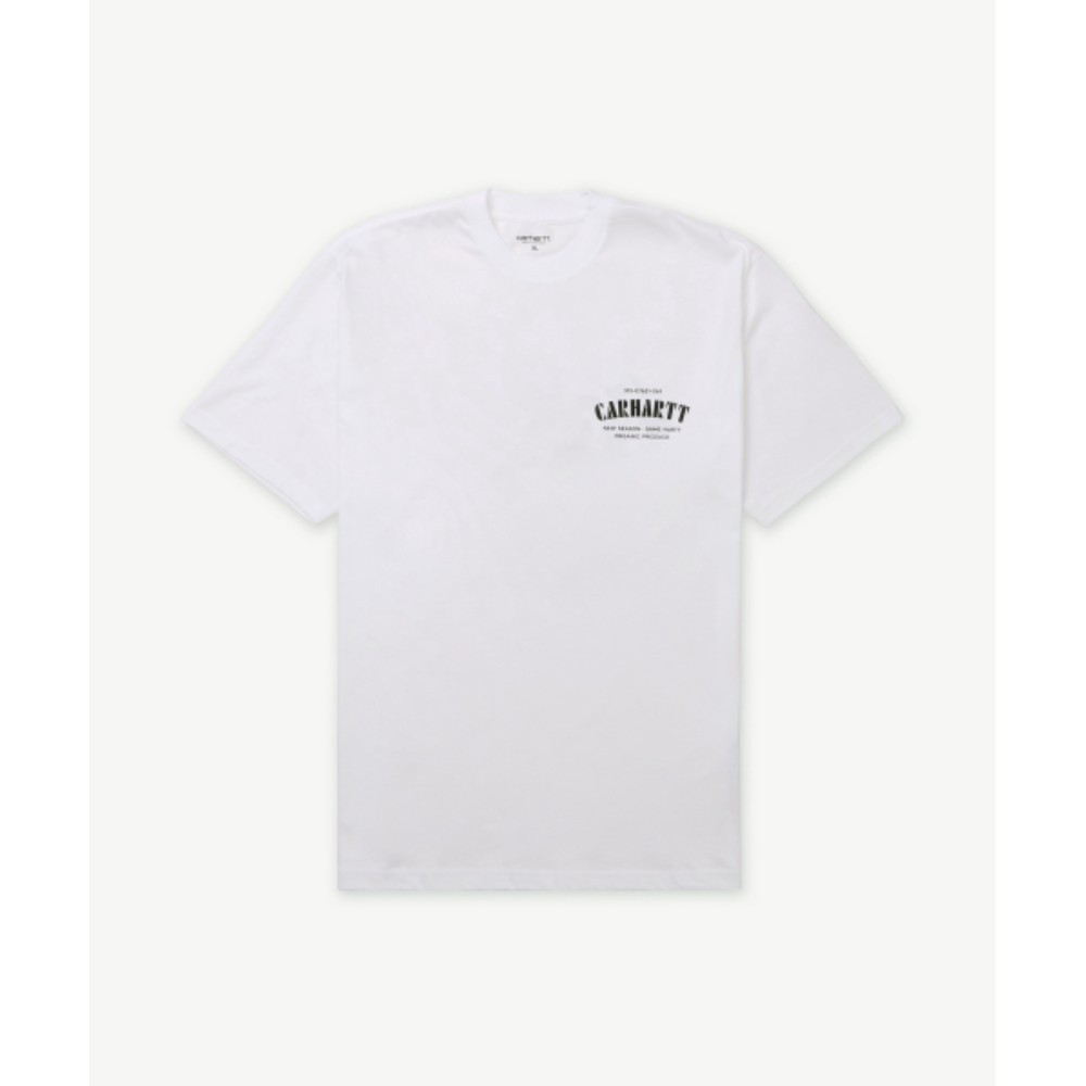 ★Carhartt★ C Logo Short Sleeve T-Shirt White I03476102XX