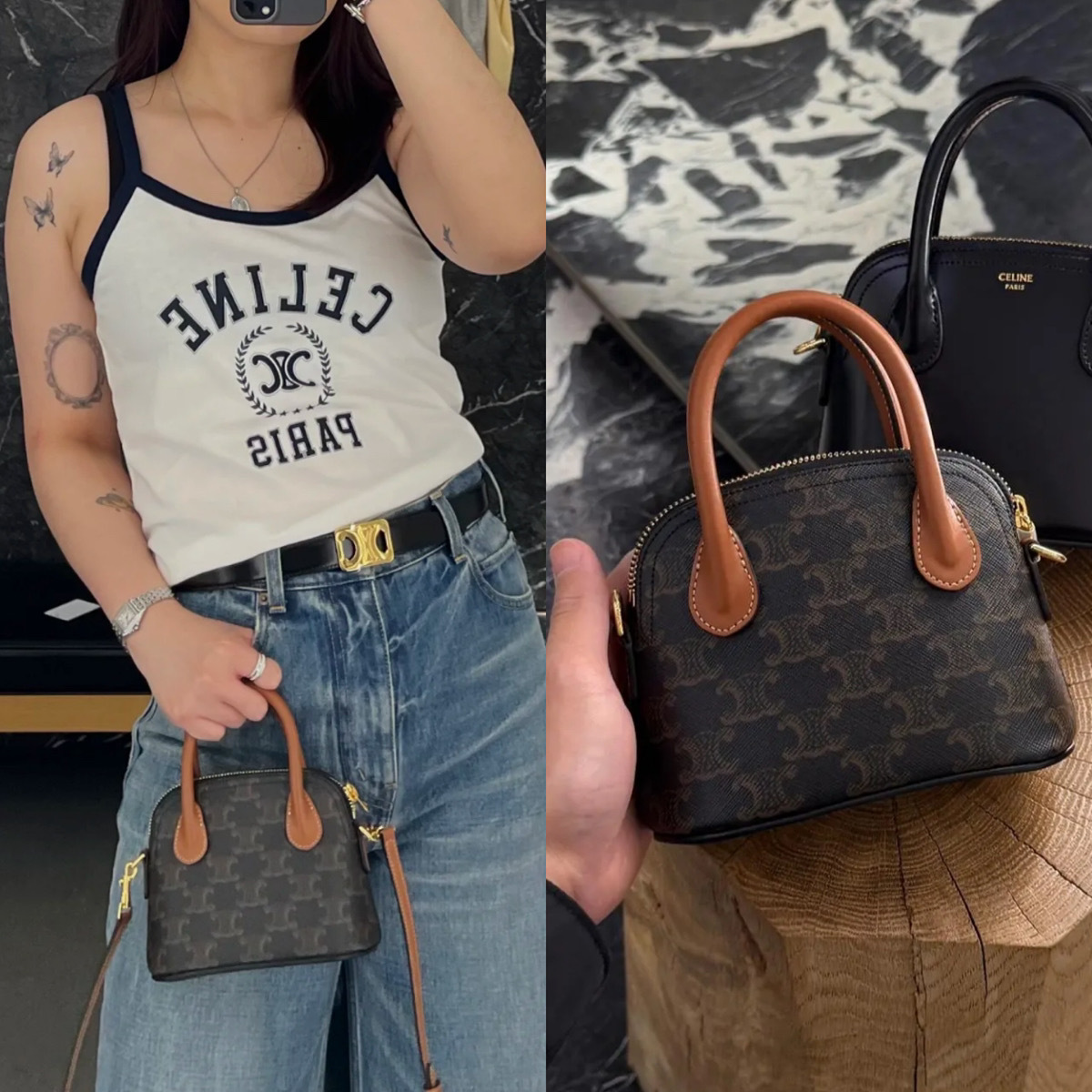 2WAY CELINE ミニオノリン