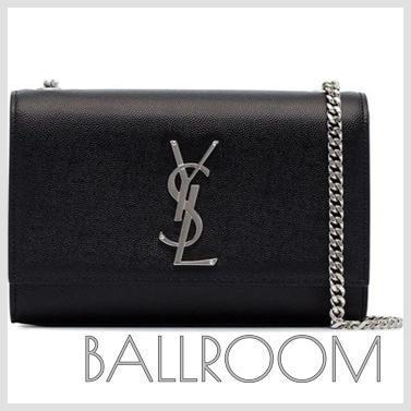 ショルダーバッグ・ポシェット SAINT LAURENT KATE SMALL LEATHER SHOULDER BAG