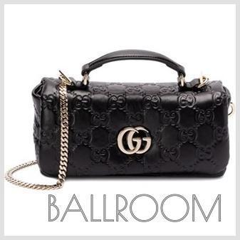 ハンドバッグ GUCCI GG MILANO INI LEATHER HANDBAG