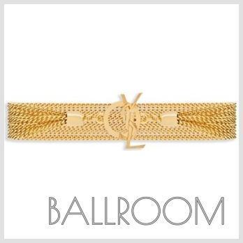 ブレスレット SAINT LAURENT CASSANDRE CHAIN BRACELET