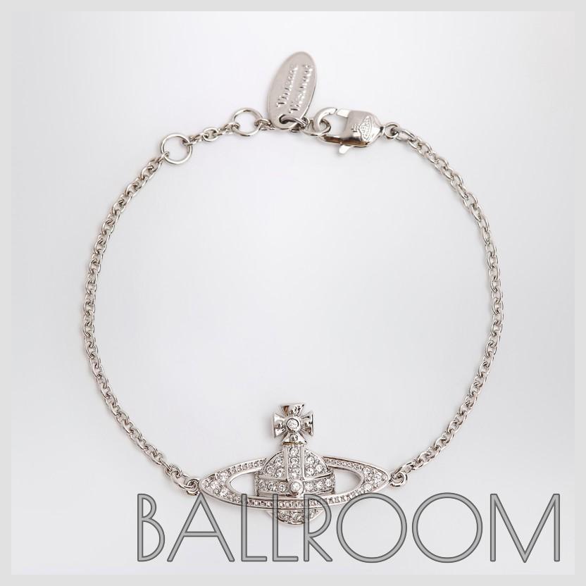 ショルダーバッグ・ポシェット VIVIENNE WESTWOOD MINI BAS RELIEF CHAIN PLATINUM BRACELET