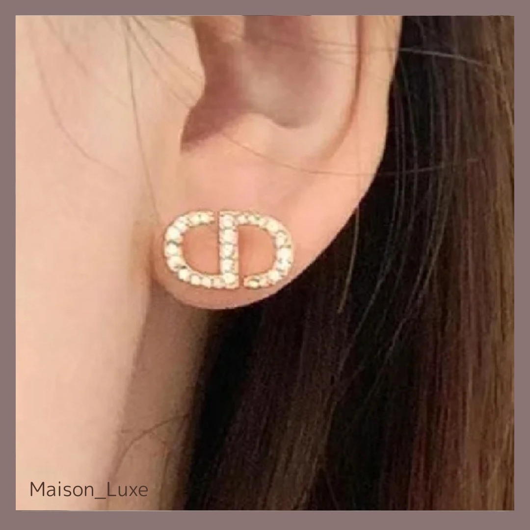 【Diorキラッと輝く】Petit CD ミニスタッドピアス