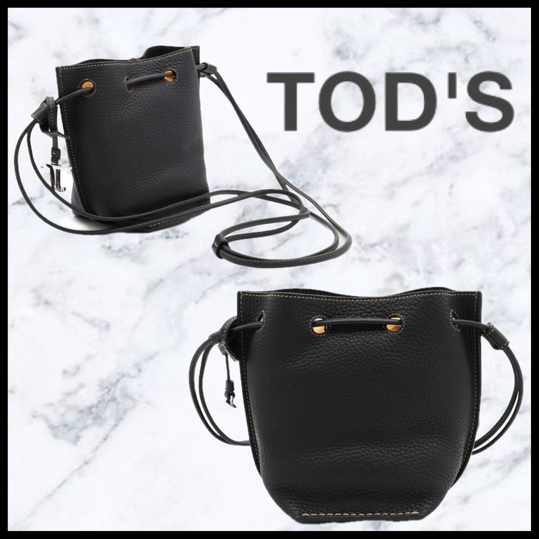 人気【TOD’S】トッズ ミニ バケットバッグ XBWBUZT0000WNTB999