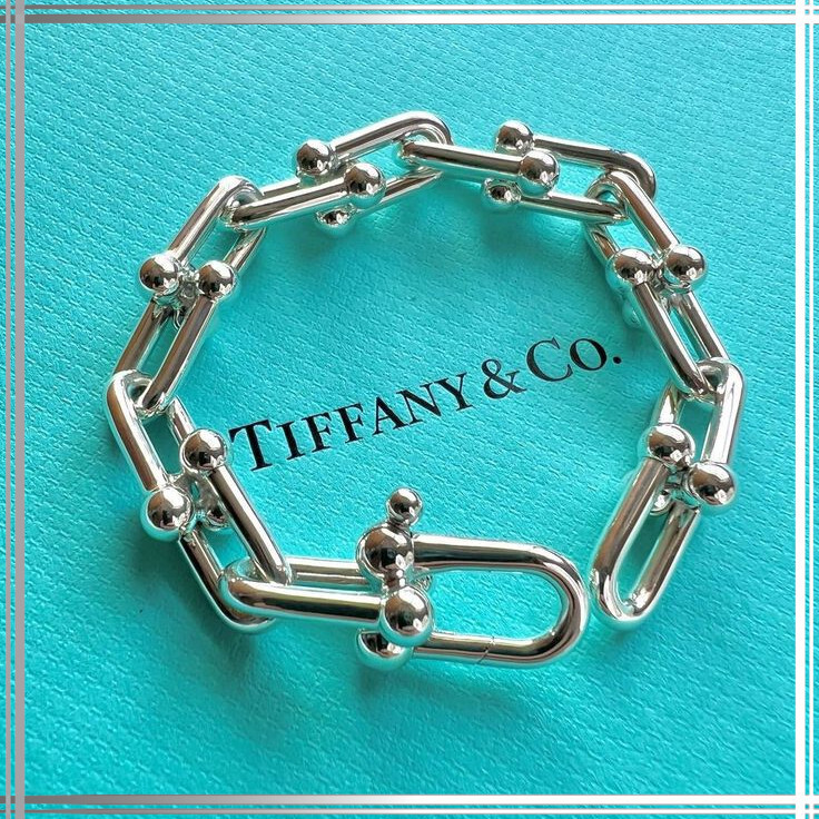 【エレガンス×エッジィ】Tiffany & Co. シルバーブレスレット