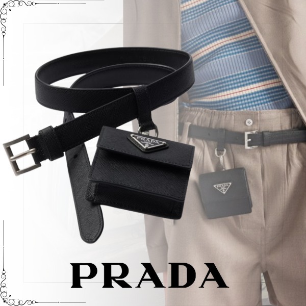 *PRADA*プラダ サフィアーノレザー ベルト