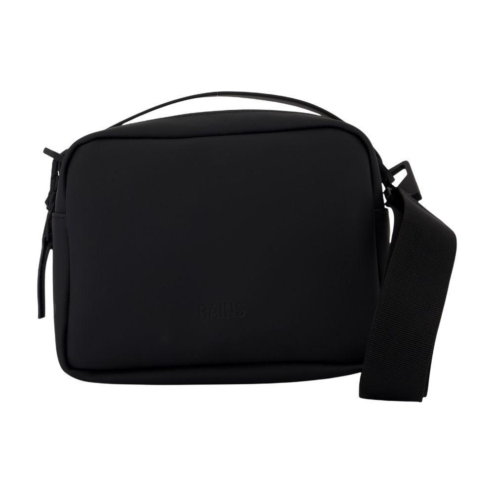 【関税込み】Box Bag W3 Crossbody - RAINS - Synthetic - Black