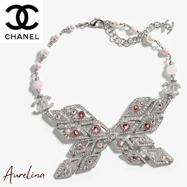 ゴージャスな蝶を身に纏う♡【CHANEL】ネックレス