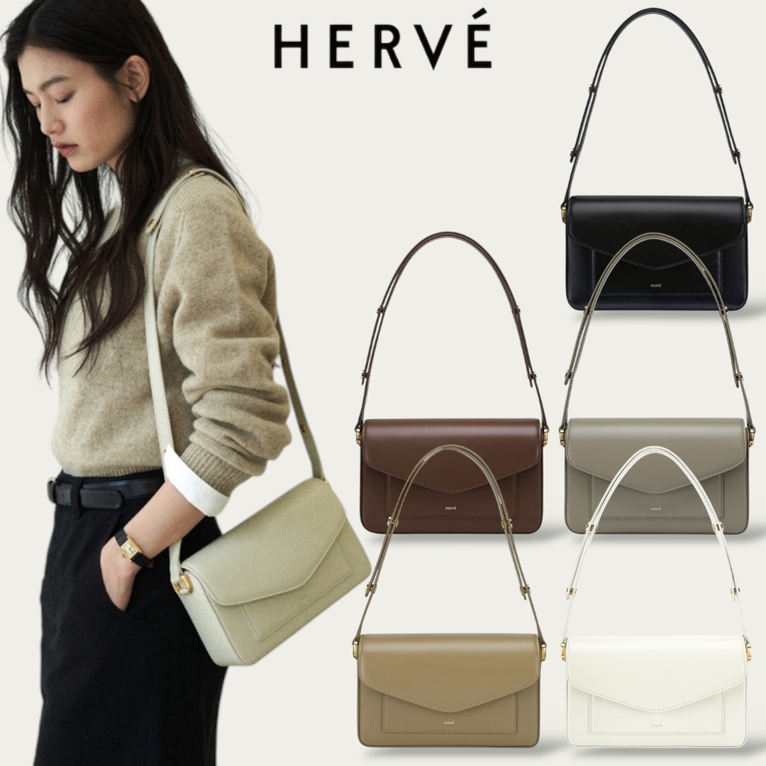 【HERVE】SATCHEL BAG_5COLORS ☆送料関税込み☆
