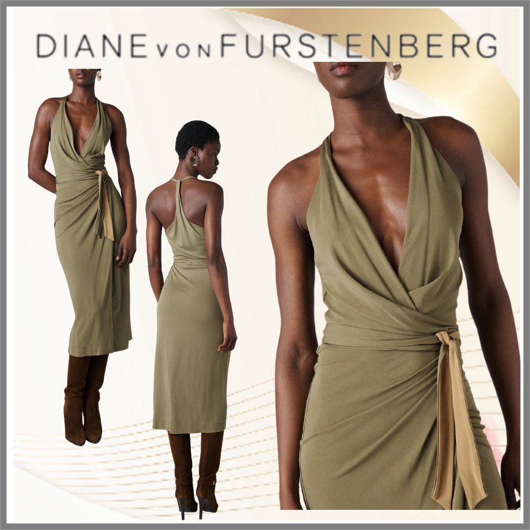 【DIANE von FURSTENBERG】ダフネ ラップドレス