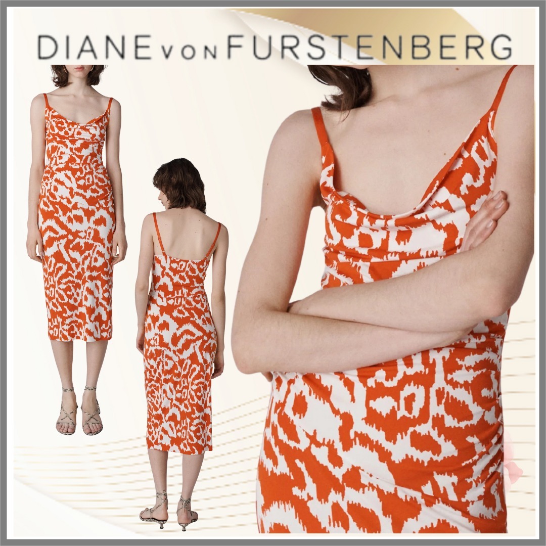 【DIANE von FURSTENBERG】クラウディア スリップドレス