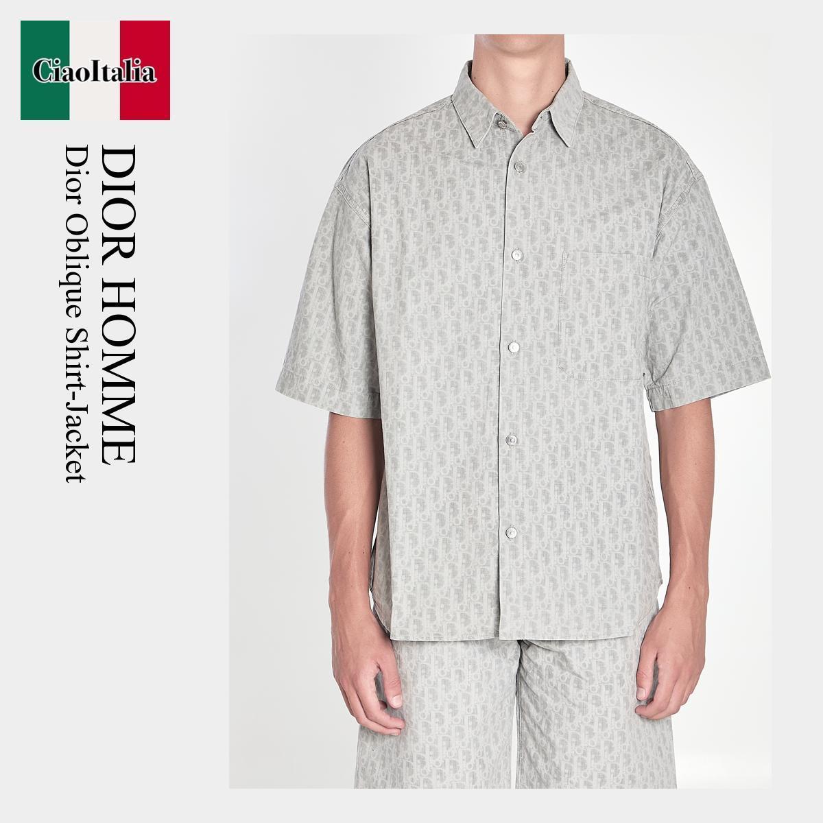 シャツ Dior Homme Dior Oblique Shirt-Jacket