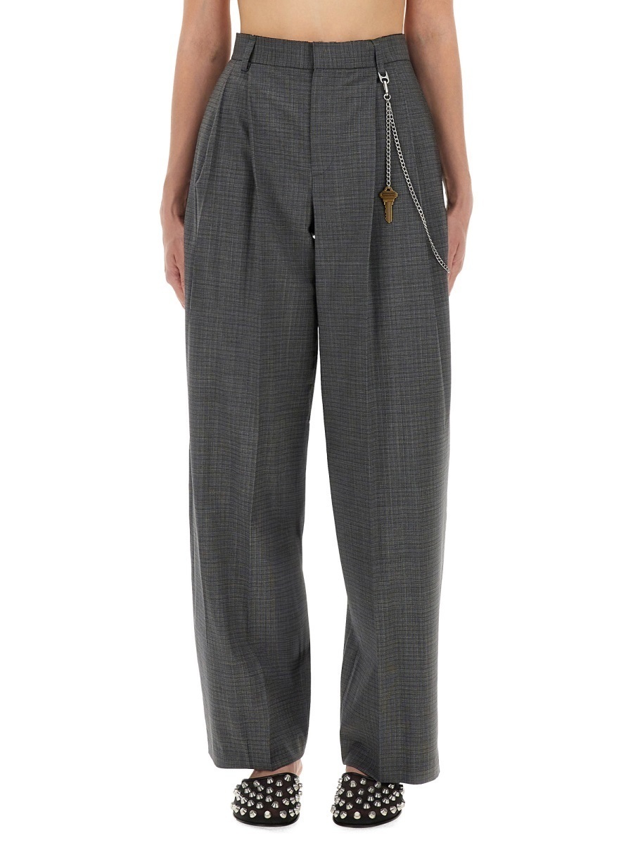 【関税&送料込】Alexander Wang Gray Wool Blend Pants
