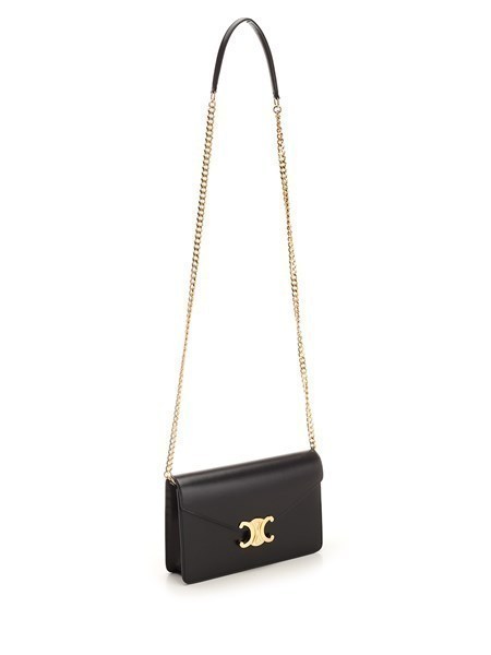 【関税&送料込】Celine Celine Wallet On Chain Triomphe Shiny