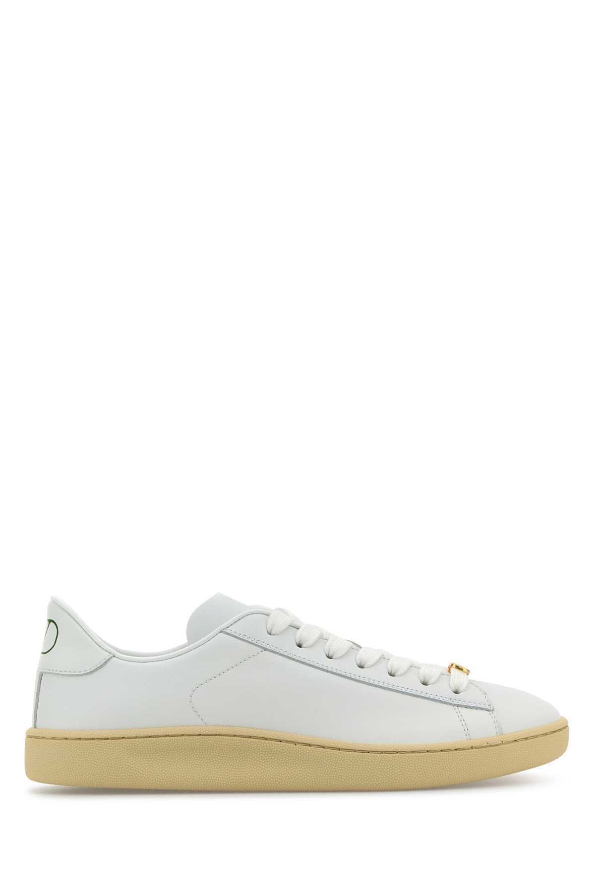 【関税&送料込】Valentino Garavani White Leather Royco Sneak