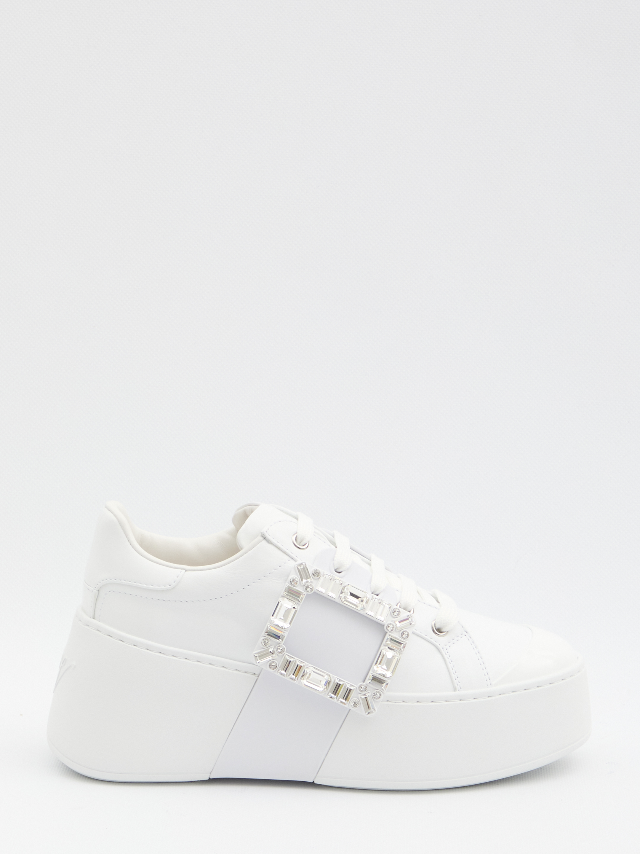 【関税&送料込】Roger Vivier Viv Skate Sneakers In Leather