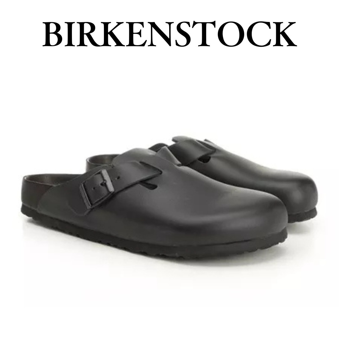 【送料関税込】Birkenstock Boston ボストン レザー ブラック
