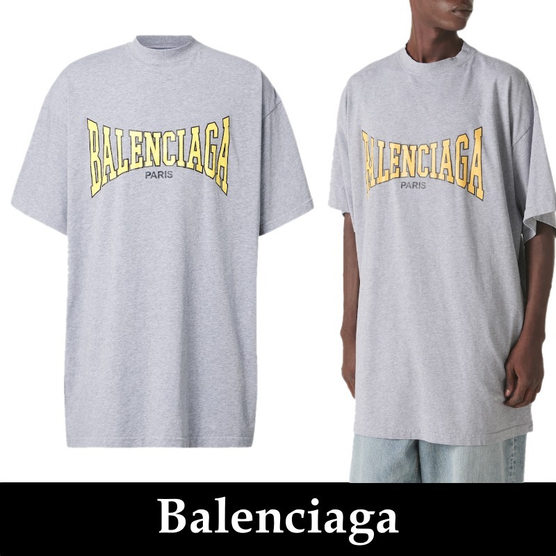 関税込【Balenciaga】Oversized cotton jersey T-shirt