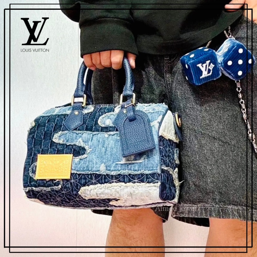 ＊Nigoコラボ＊【LouisVuitton】スピーディ・ショルダーバッグ25