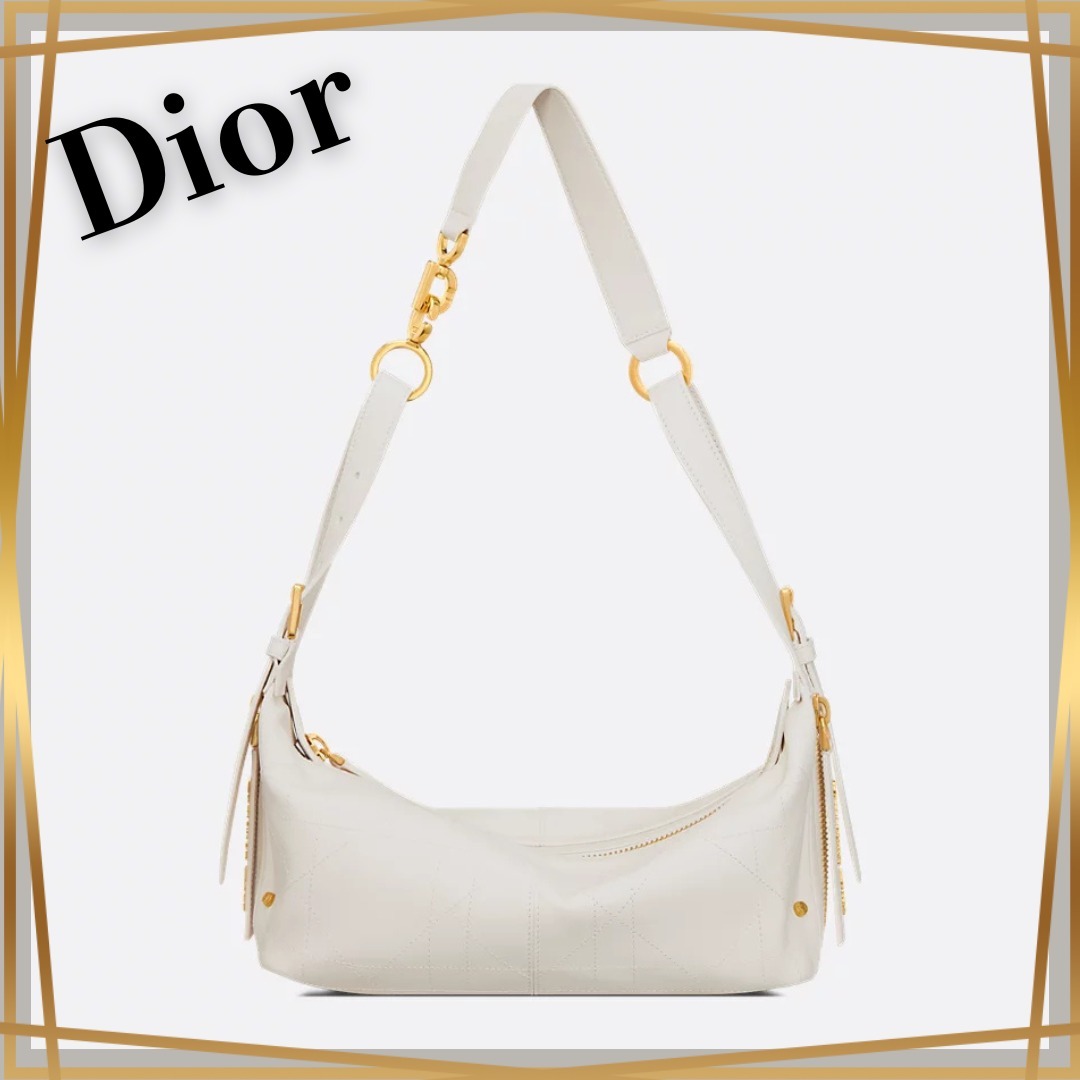 ハンドバッグ DIOR Small D-Journey Bag in Vintage Smooth Calfskin
