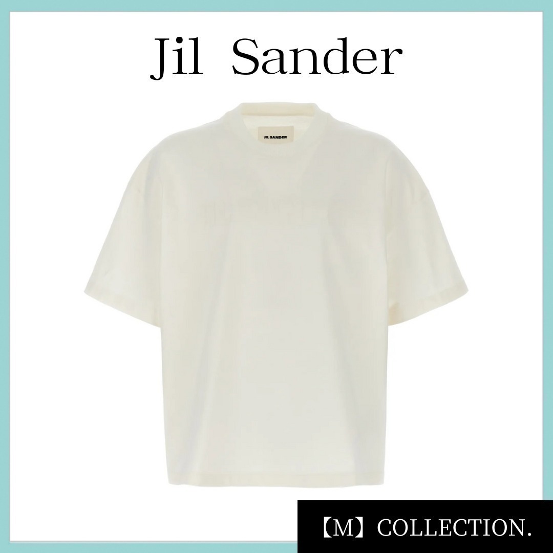 『Jil Sander』ロゴプリントクルーネックTシャツ