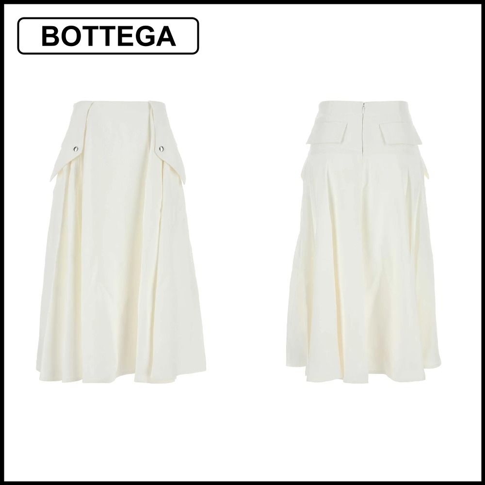 【BOTTEAGA】プリーツミディスカート