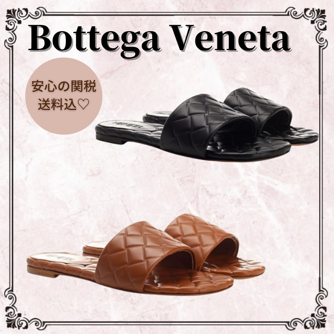 関税込★*Bottega Veneta*Amy イントレチャート サンダル