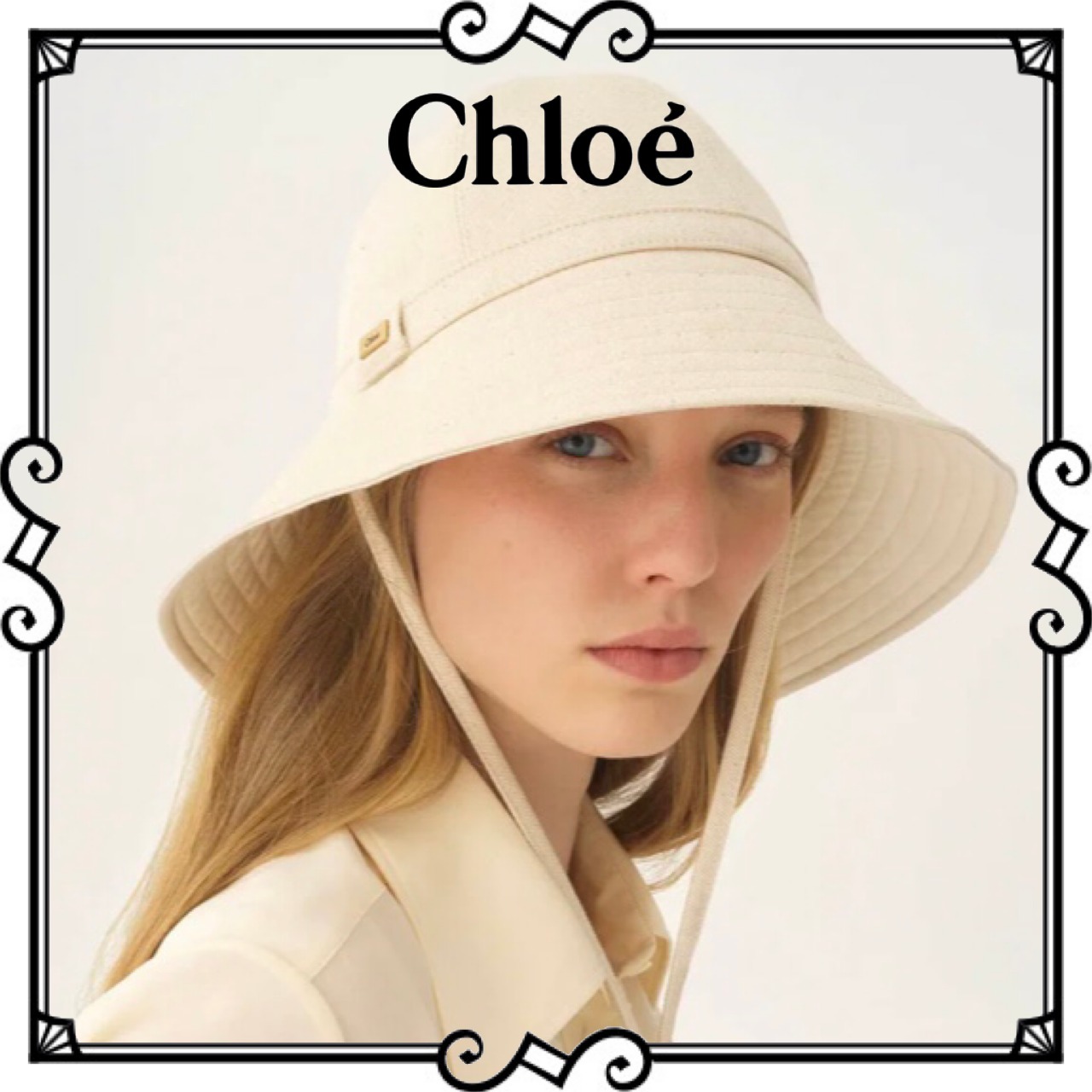 【 VIP価格】Chloe クロエ ブリーズ フィッシャーマン ハット