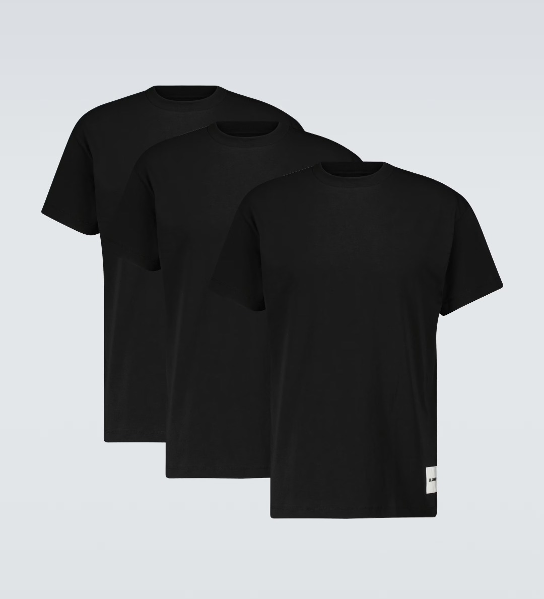 サイズM★春夏JIL SANDER☆人気の3枚Tシャツパックブラック