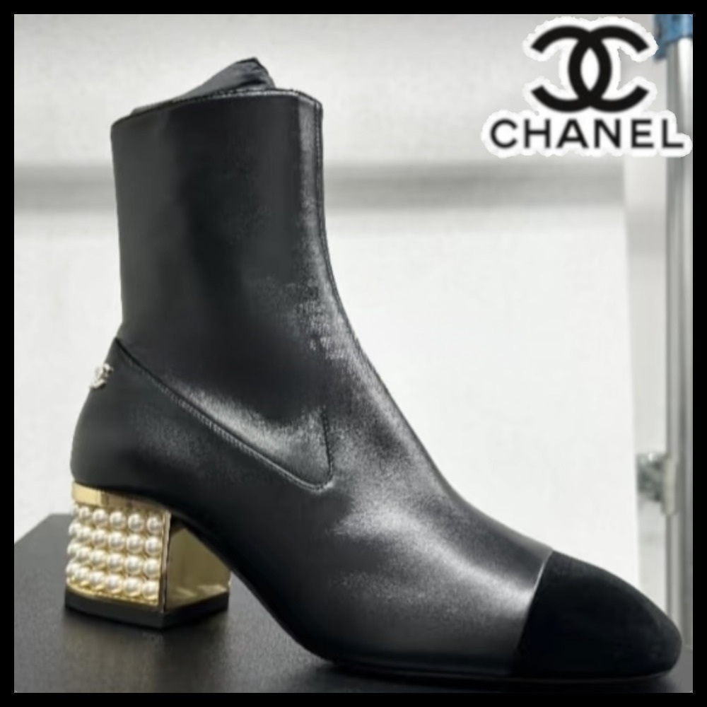 【日常を豊かにする♪】CHANEL ショートブーツ