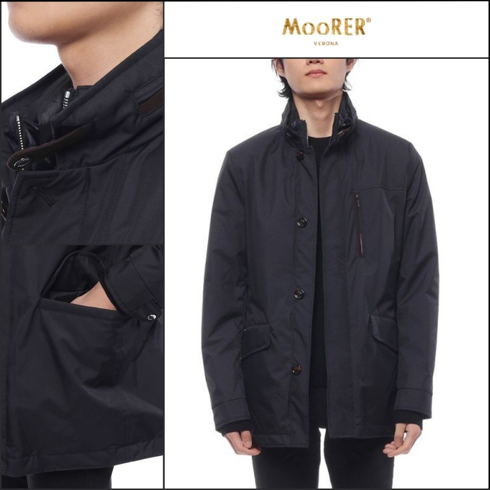 【MOORER】24SS Men's FORD GF Down Jacket Dark Navy