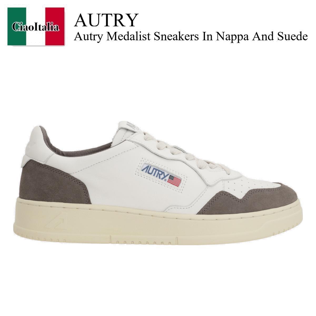 スニーカー Autry Autry Medalist Sneakers In Nappa And Suede