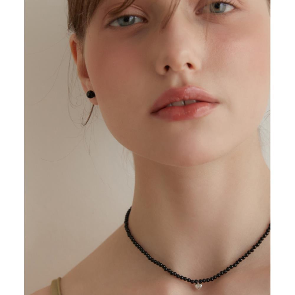 ネックレス・ペンダント \"TATIANA\" Silver 925 Under Heart Gemstone Necklace NZ2148 50