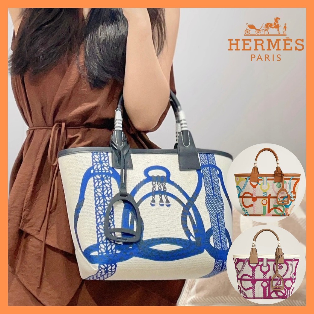 【上品なデザイン★】HERMES トートバッグ《Steeple 25》