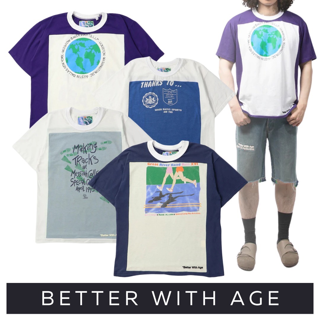【BETTER WITH AGE】Courtyard Tee