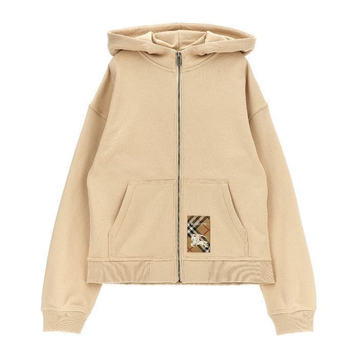 キッズ用トップス Burberry SS25 Logo hoodie (8096549 CALICO)