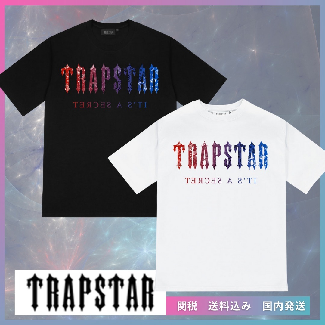 Trapstar London * DECODED PAISLEY REVOLUTION ロゴ Tシャツ