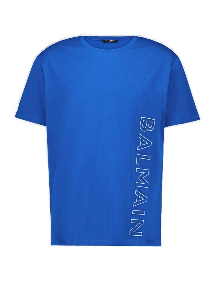 BALMAIN ロコ エンホス クルネック Tシャツ H1EG010BC22 SHX