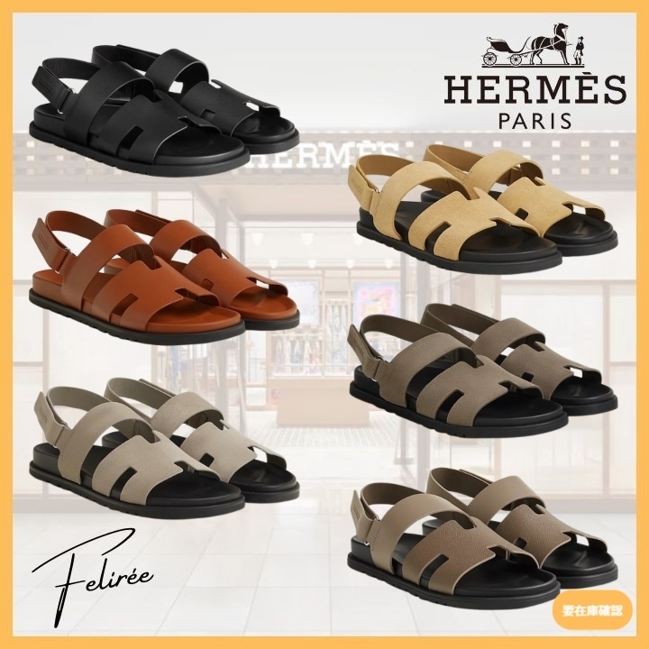 《夏のエレガンス☆》HERMES ジニアス サンダル