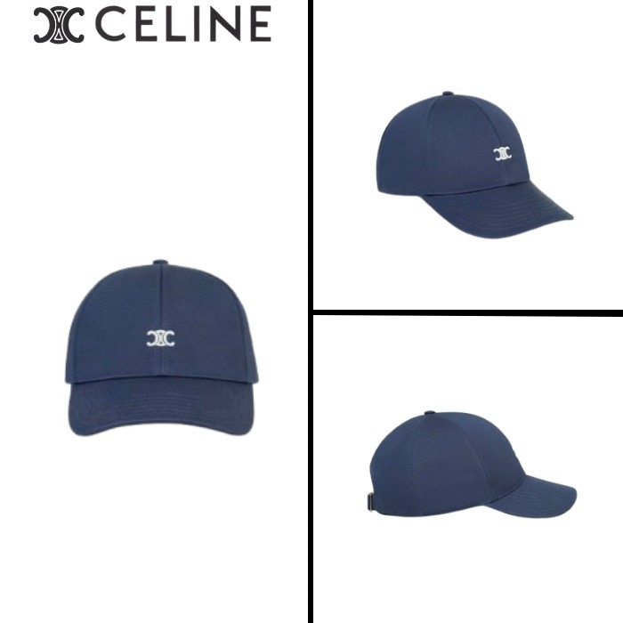 【CELINE】トリオンフ ベースボールキャップ /コットン