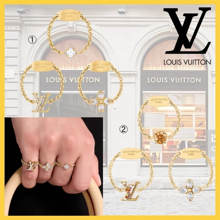 高級感溢れる♪【Louis Vuitton】セット リング・レディ LV
