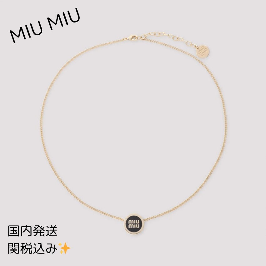 ネックレス・ペンダント Miu Miu Brass Necklace