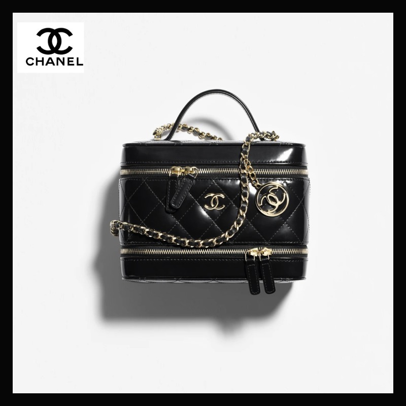 お洒落【CHANEL】ロング ヴァニティケース