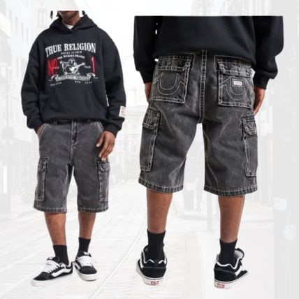 【TRUE RELIGION】リラックス感♪スウェット ショートパンツ TRUE RELIGION(トゥルーレリジョン) ハーフ・ショートパンツ