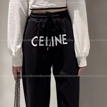 CELINE セリーヌ トリオンフ カシミヤ混トラックパンツ CELINE Triomphe(セリーヌ トリオンフ) パンツ・ボトムス(メンズ