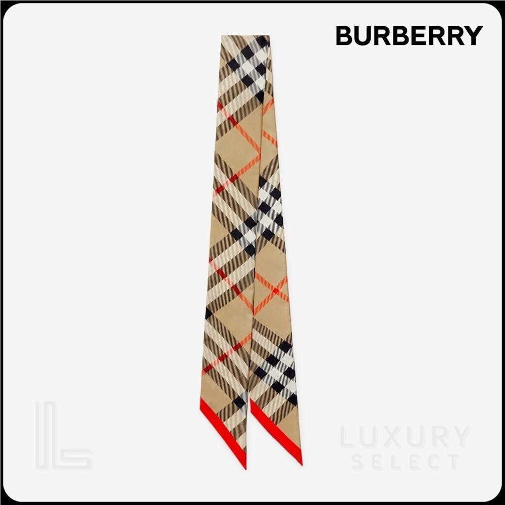 【BURBERRY】SS LG VTG RVS SILK SY◆8088136158026