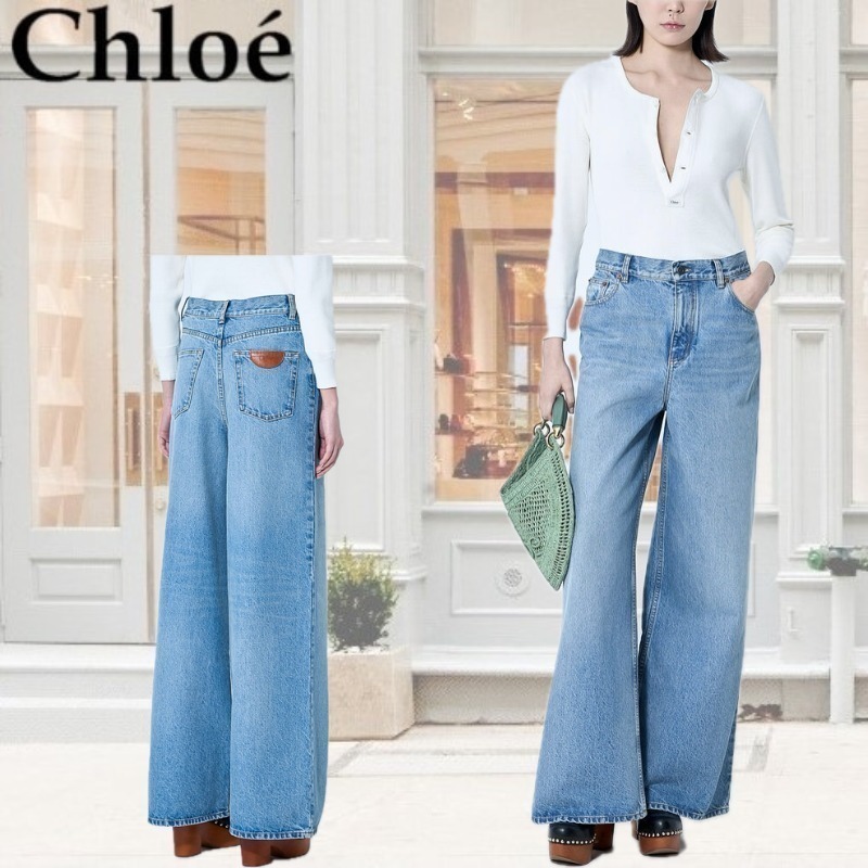 【Chloe】ハイライズジーンズ