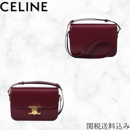 CELINE《セリーヌ》レッド ショルダーバック
