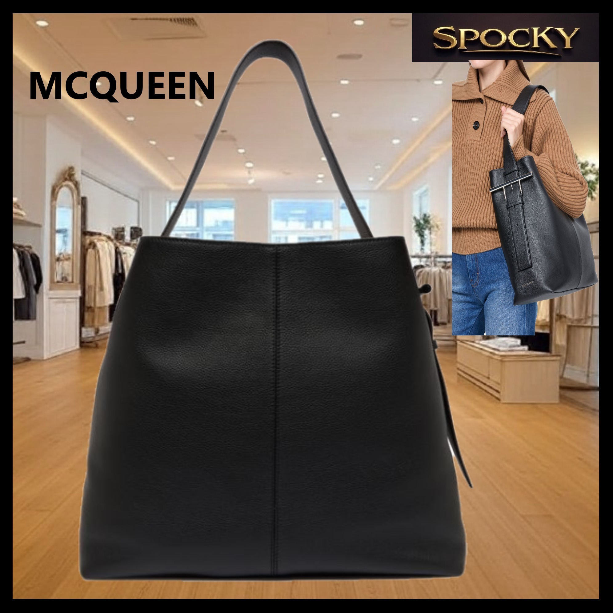 MCQUEEN マックイーン スリング ショルダーバッグ