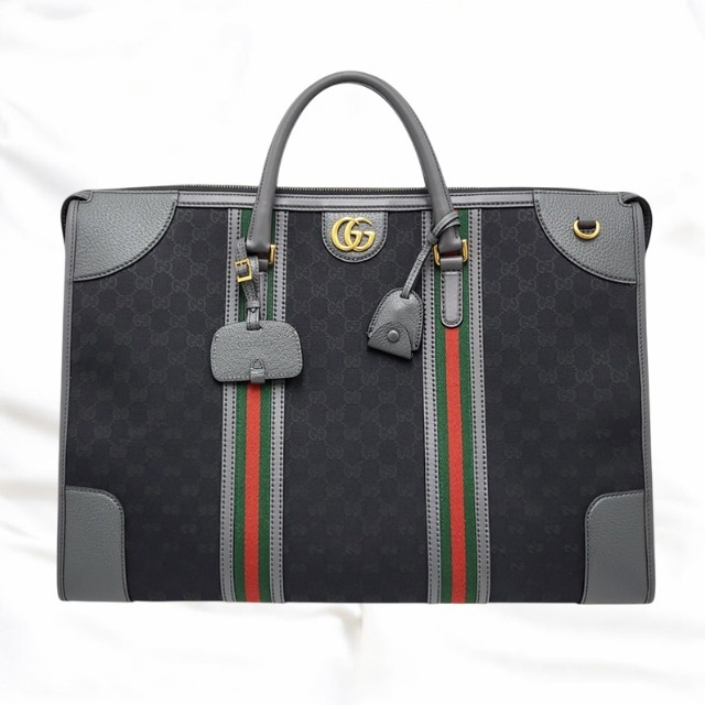 GUCCI* グッチ バウレット トートバッグ+ストラップ